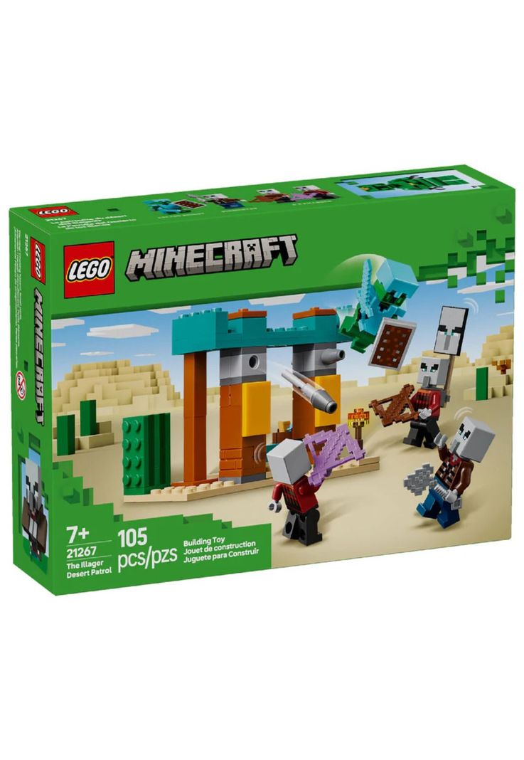 Lego Minecraft La Patrulla del Desierto de los Maldeanos (21267)-0