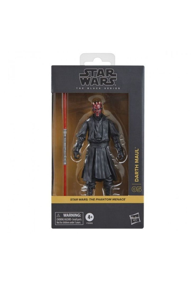 Star Wars: Amenaza Fantasma Black Series Darth Maul-0