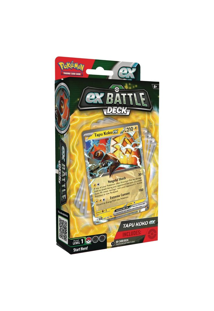 Pokémon Tapu Koko ex Battle Deck Español-0