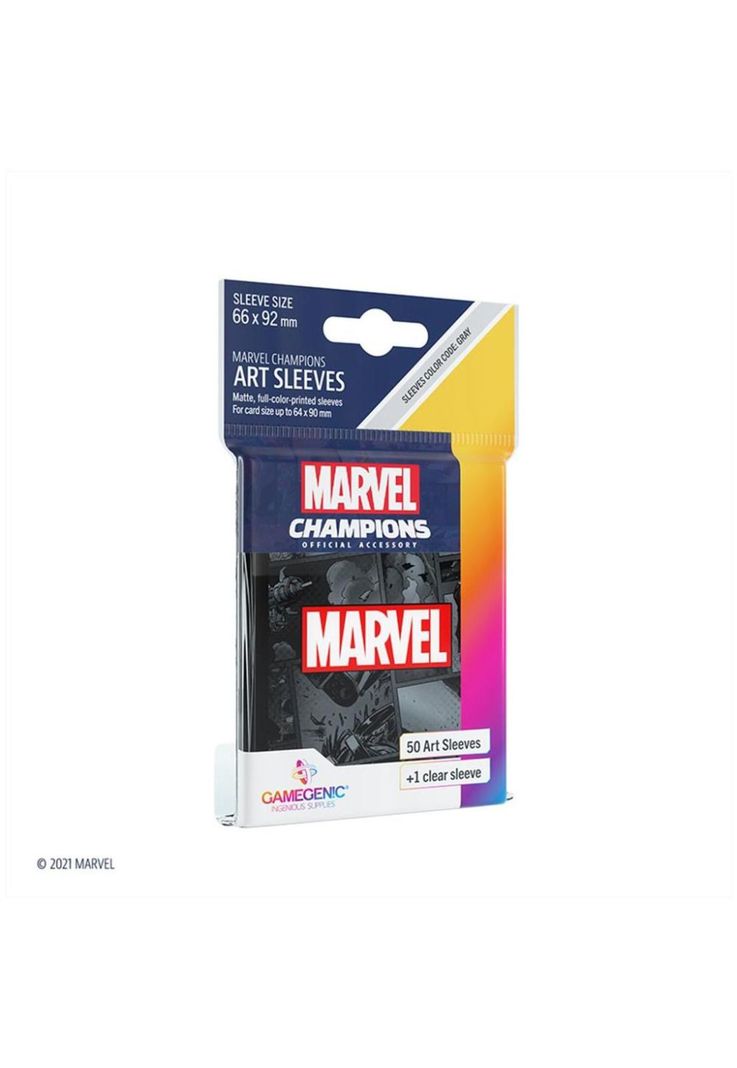 Marvel Champions Sleeves – Marvel Black-0