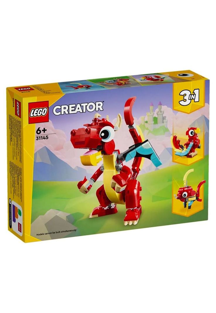 Lego Dragón Rojo-0