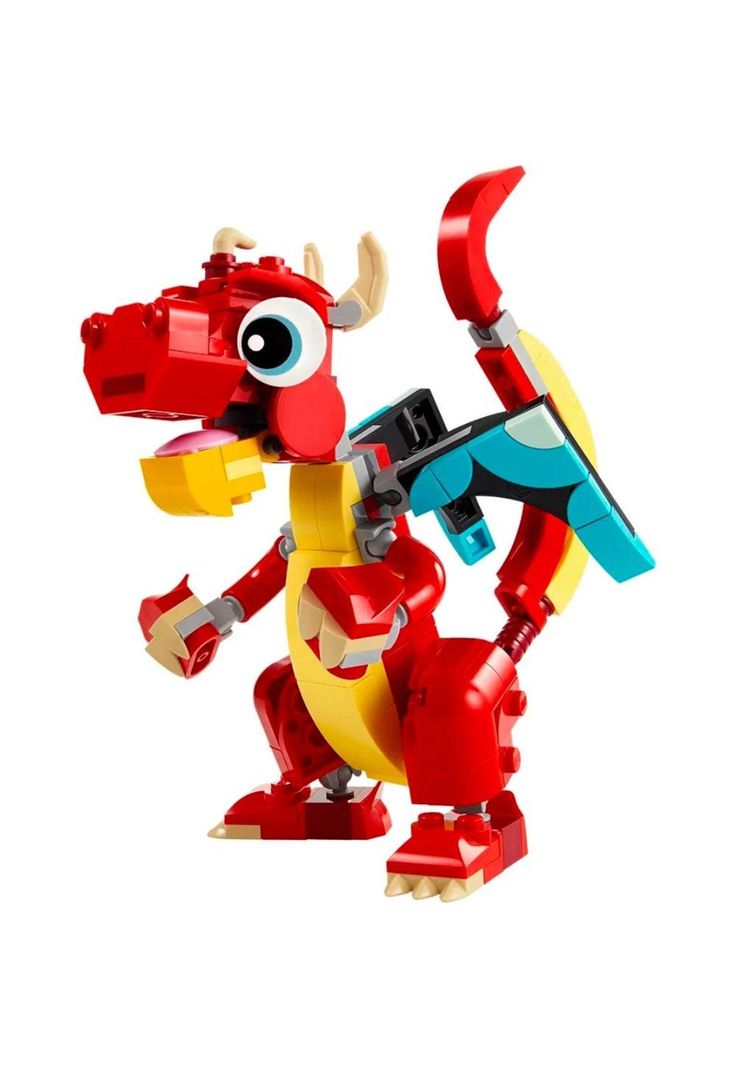 Lego Dragón Rojo-2