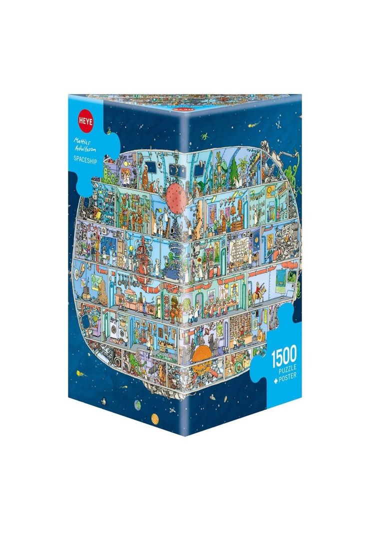 Puzzle Heye 1500 - Spaceship-0