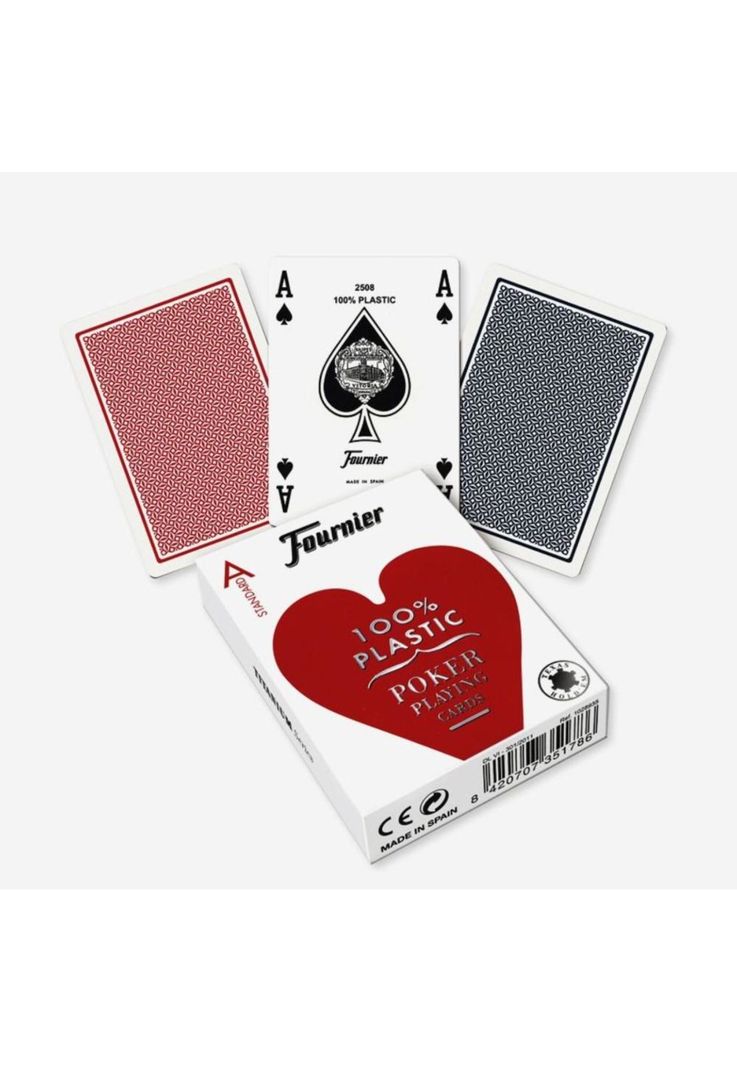 Naipe Fournier Rojo-1
