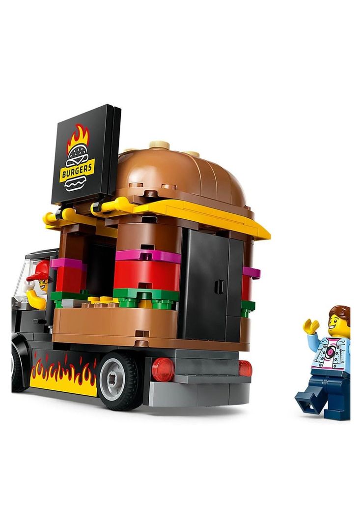 Lego City Camión de Hamburguesas (60404)-2