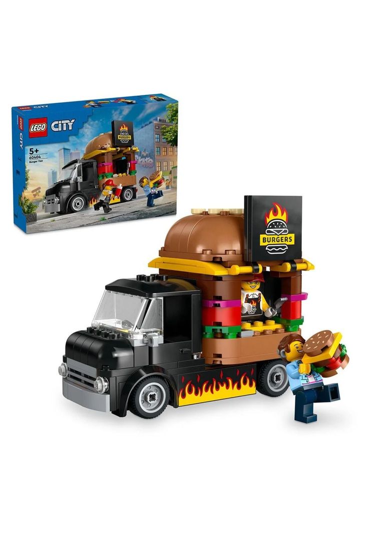 Lego City Camión de Hamburguesas (60404)-3