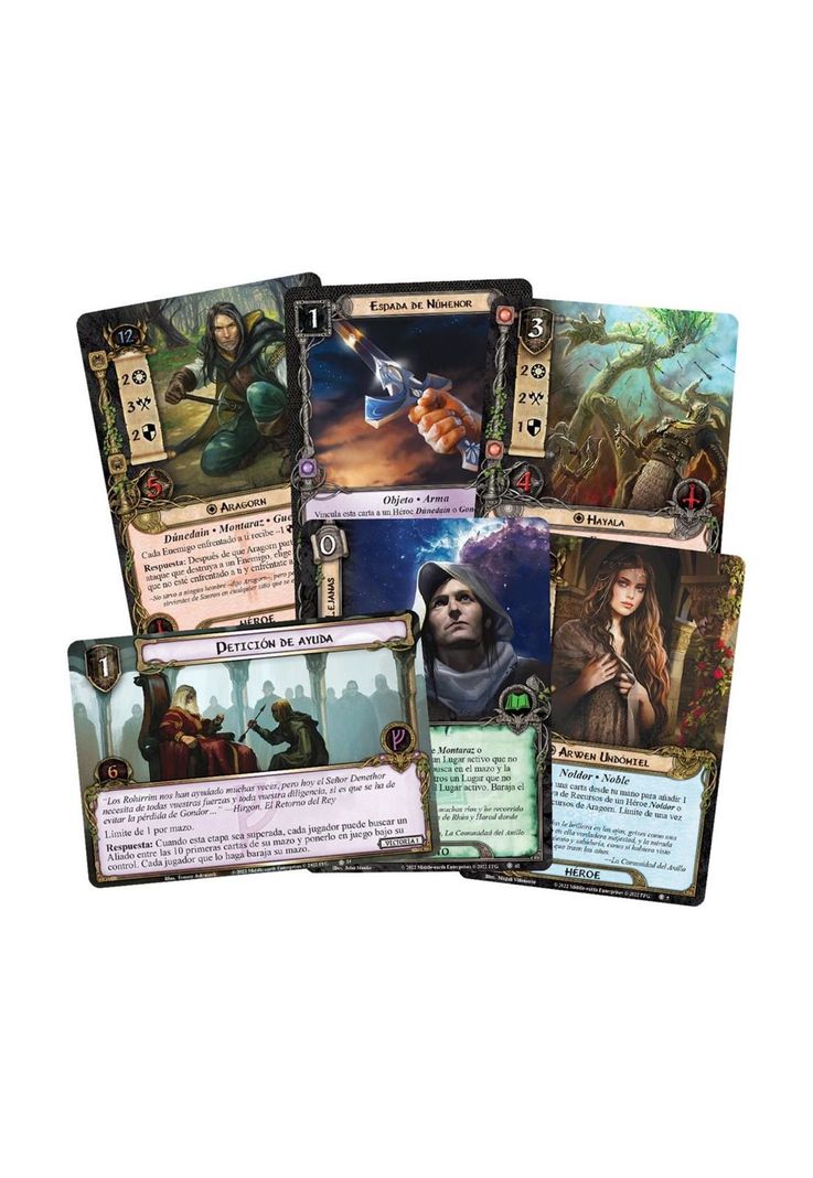 El Señor de los Anillos Lcg Angmar despertado Expansión de Héroes-1