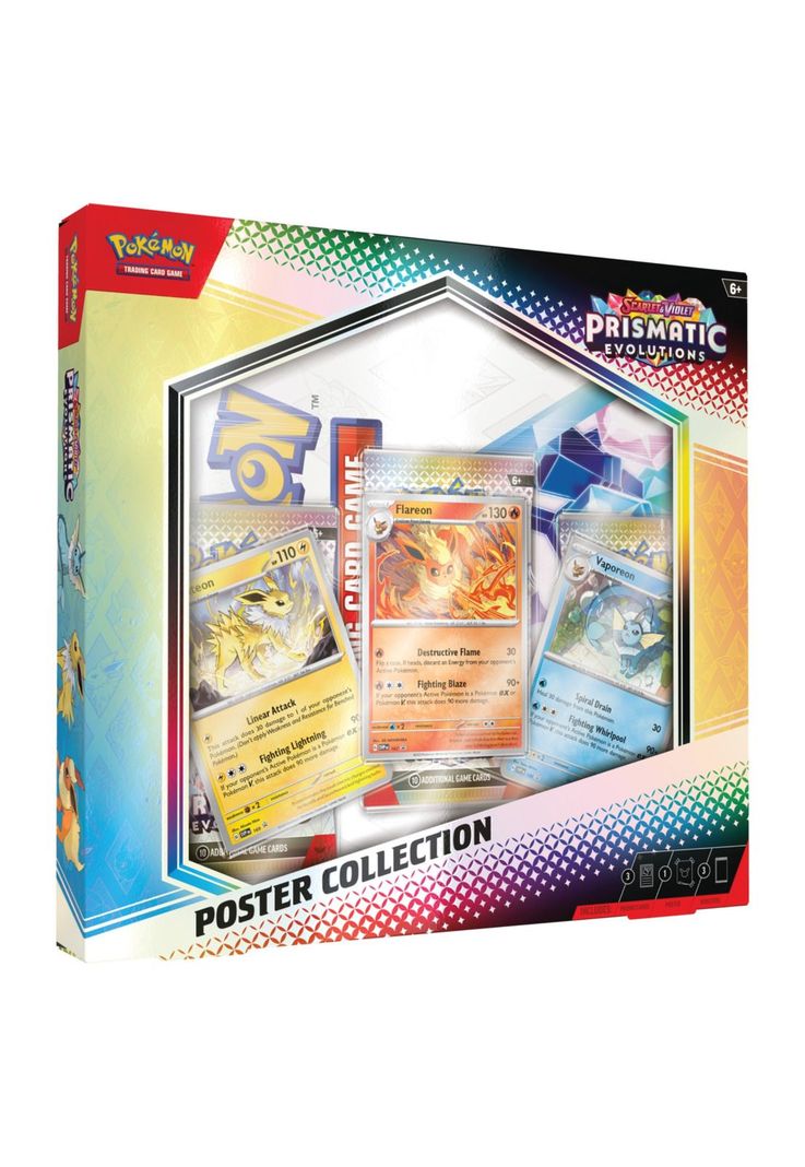 Pokémon Prismatic Evolutions Poster Collection Español-0