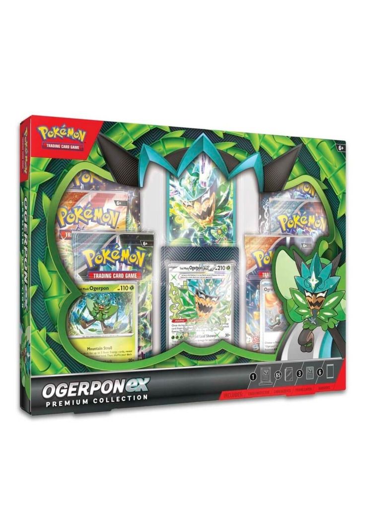 Pokémon Ogerpon ex Premium Collection Español-0