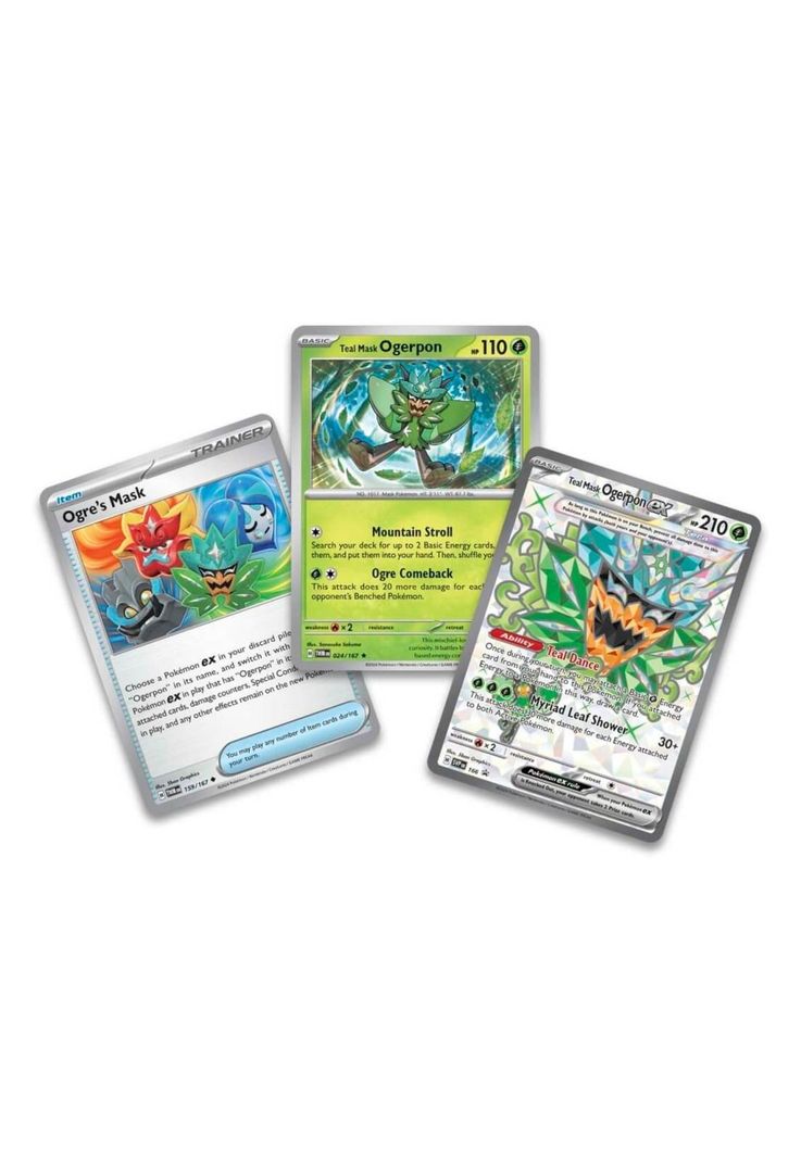 Pokémon Ogerpon ex Premium Collection Español-1