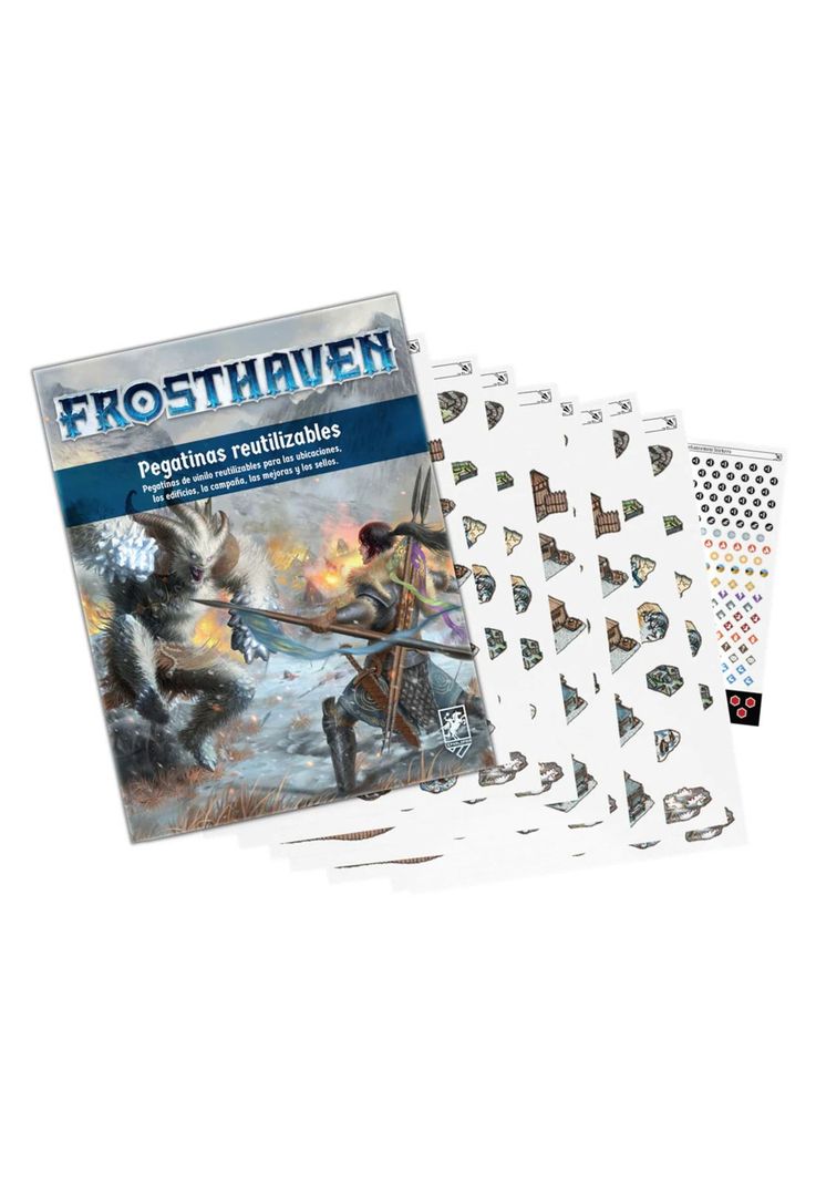 Frosthaven Removable Sticker Set-1