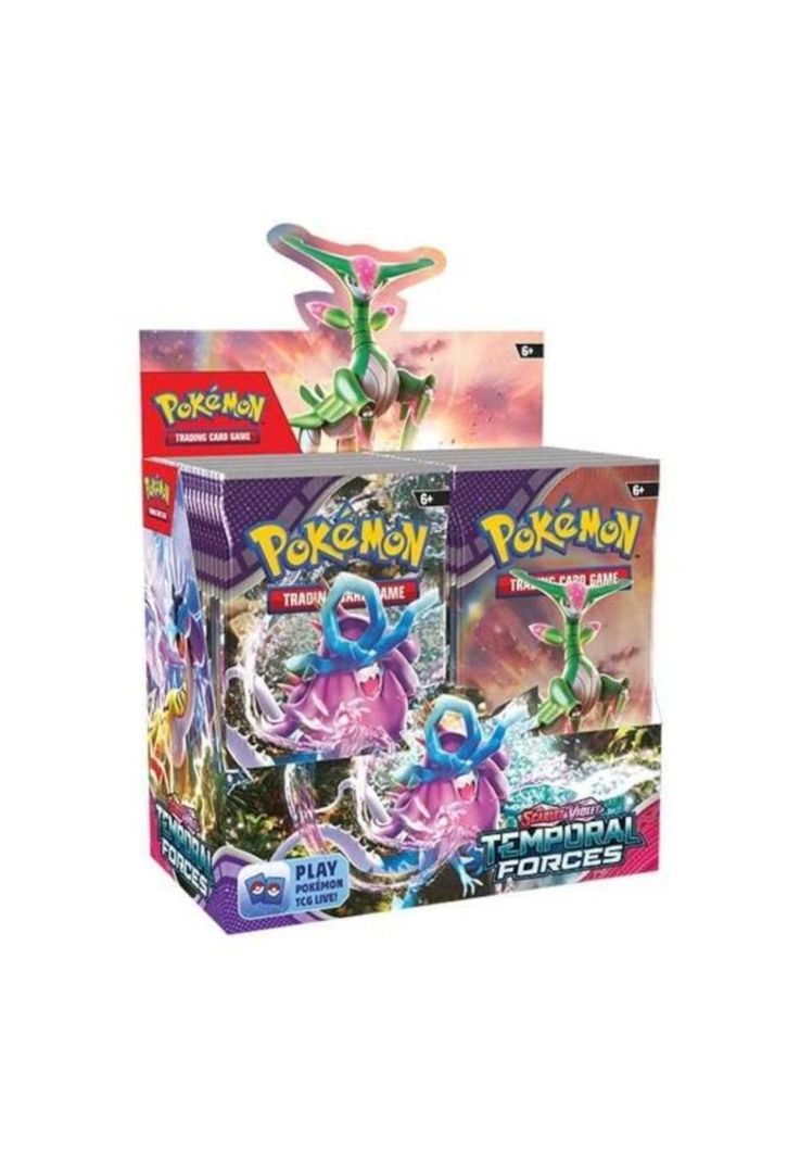 Pokémon Temporal Forces Booster Display 36 Sobres Español-0