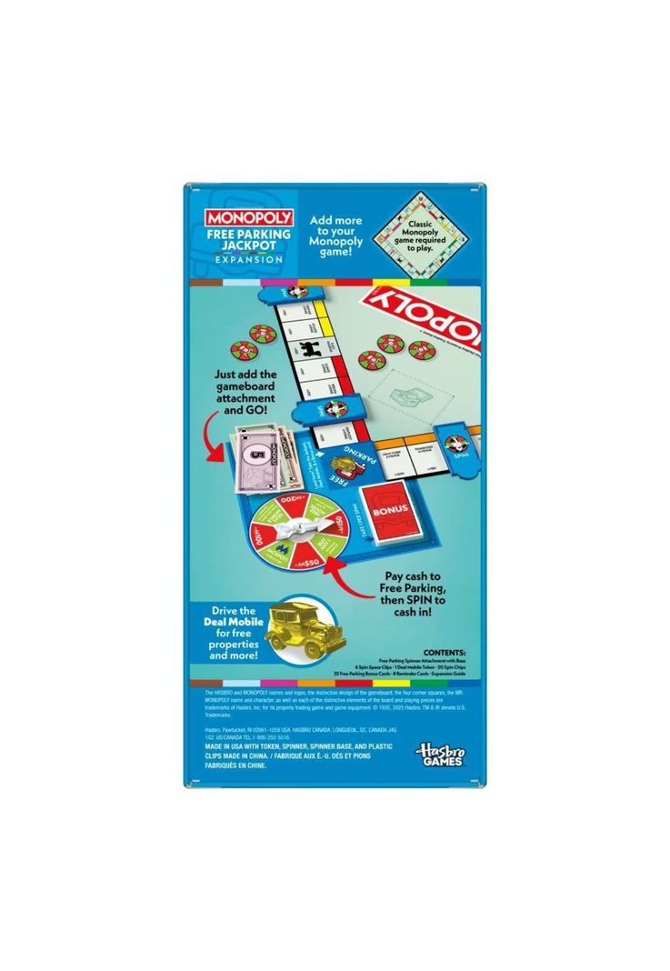 Monopoly Expansión Parada Libre: El Gran Premio-1