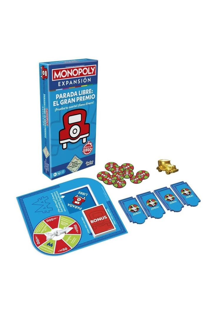 Monopoly Expansión Parada Libre: El Gran Premio-2