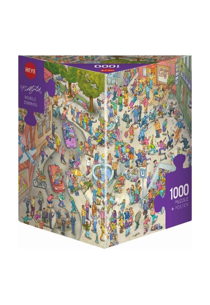 Puzzle Heye 1000 - Mobile Zombies-0