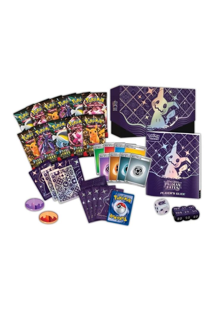 Pokémon Paldean Fates Elite Trainer Box Español-1