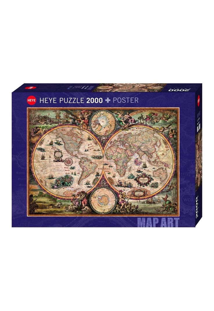 Puzzle Heye 2000 - Vintage World-0