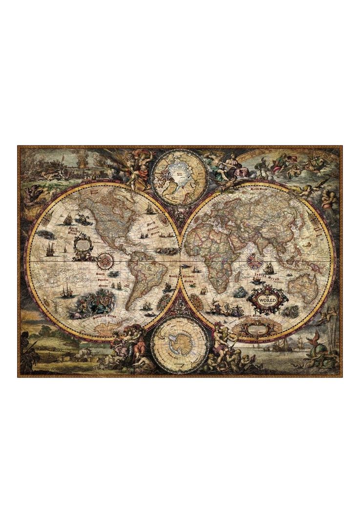 Puzzle Heye 2000 - Vintage World-1