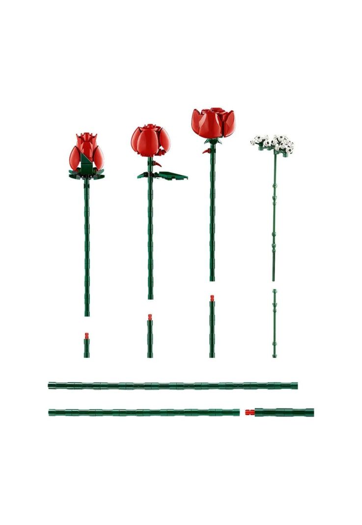 Lego Flowers Ramo de Rosas (10328)-1
