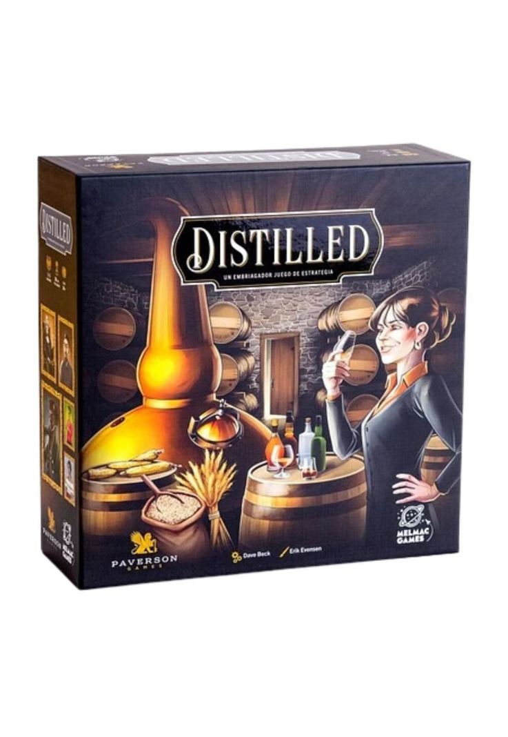 Distilled Edición Kickstarter + Expansión África + Mini-expansión-0