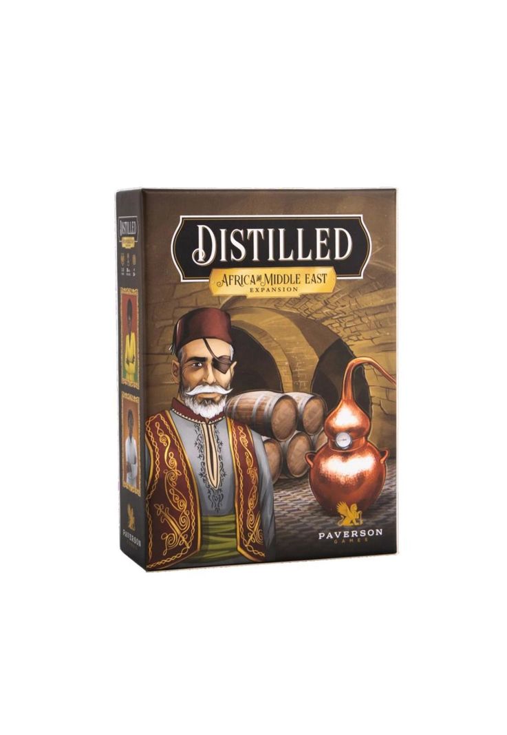Distilled Edición Kickstarter + Expansión África + Mini-expansión-1