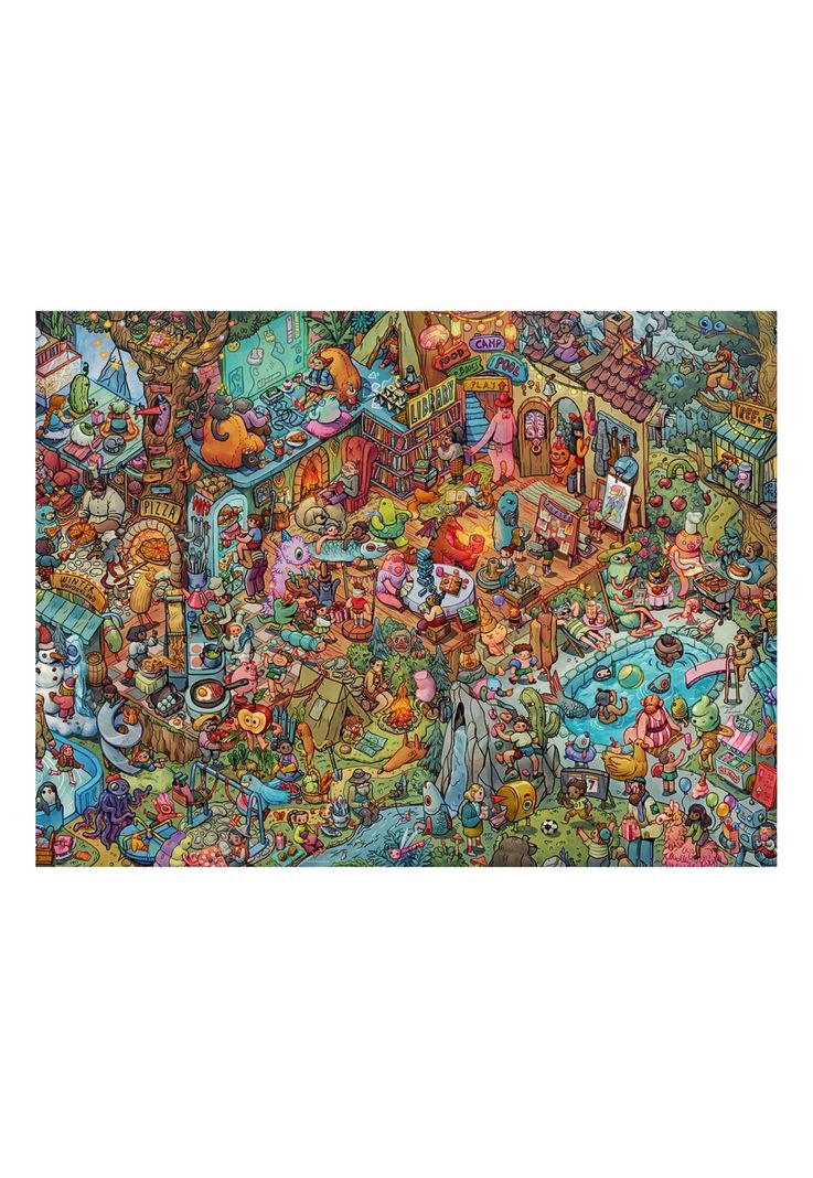 Puzzle Heye 1500 - Fun With Friends-1
