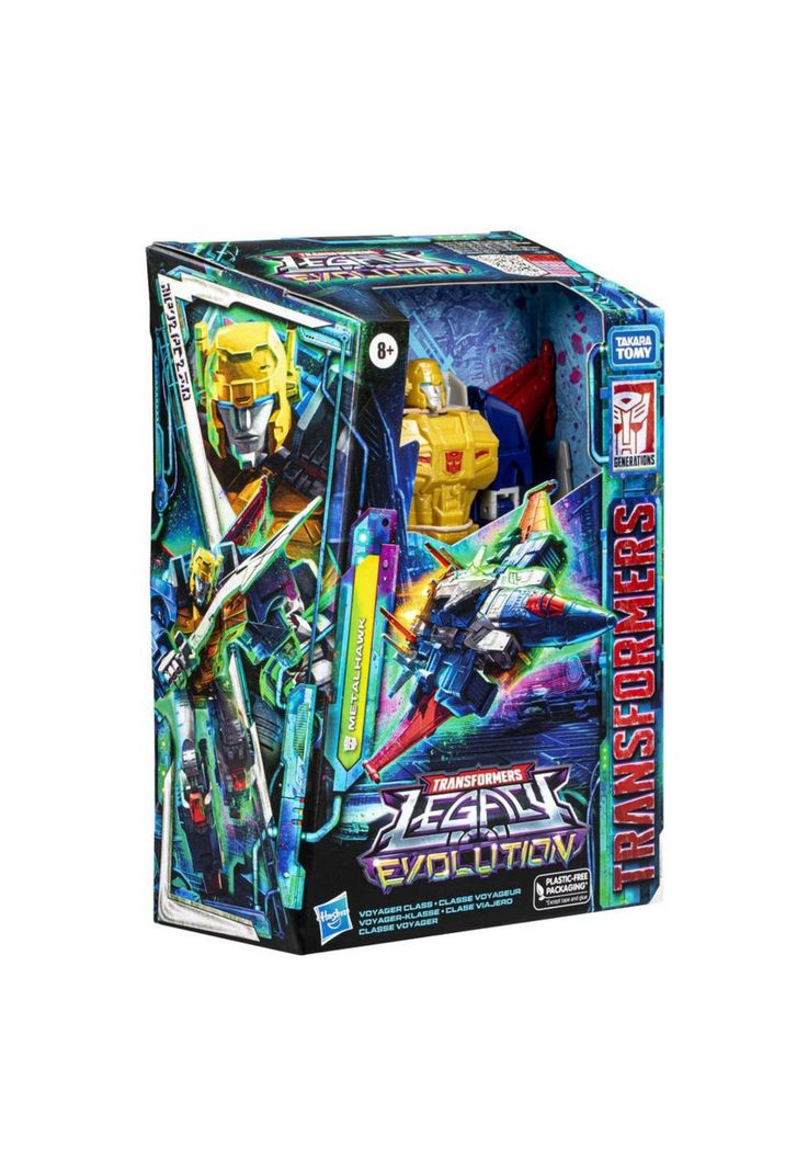 Transformers Legacy Voyager Metalhawk-0