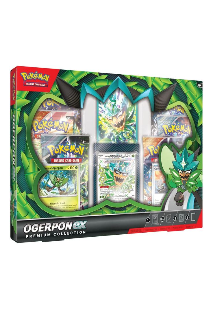 Pokémon Ogerpon ex Premium Collection Inglés-0