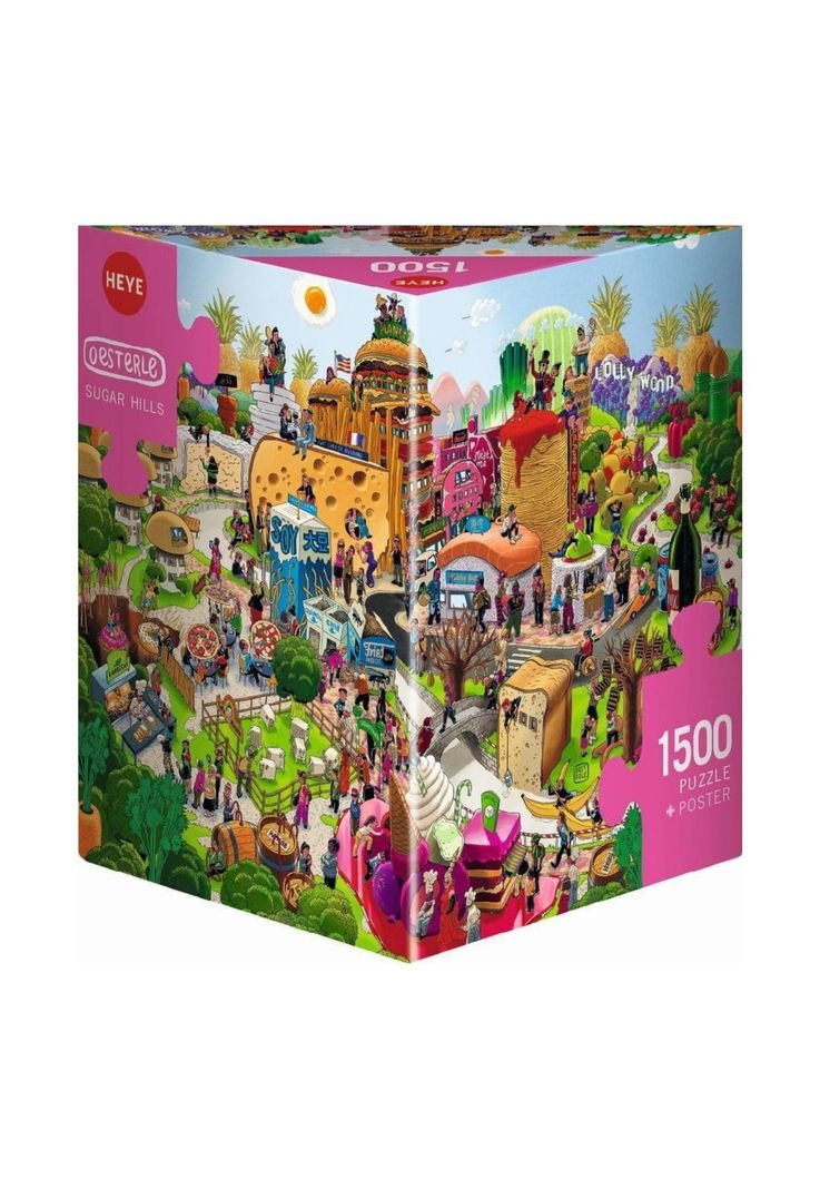 Puzzle Heye 1500 - Sugar Hills-0