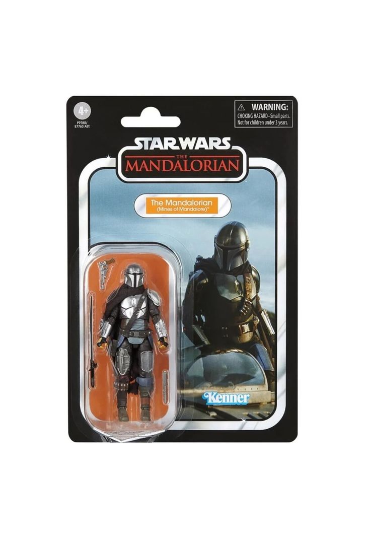 Star Wars: The Mandalorian Figura Vintage The Mandalorian (Mines of Mandalor)-0