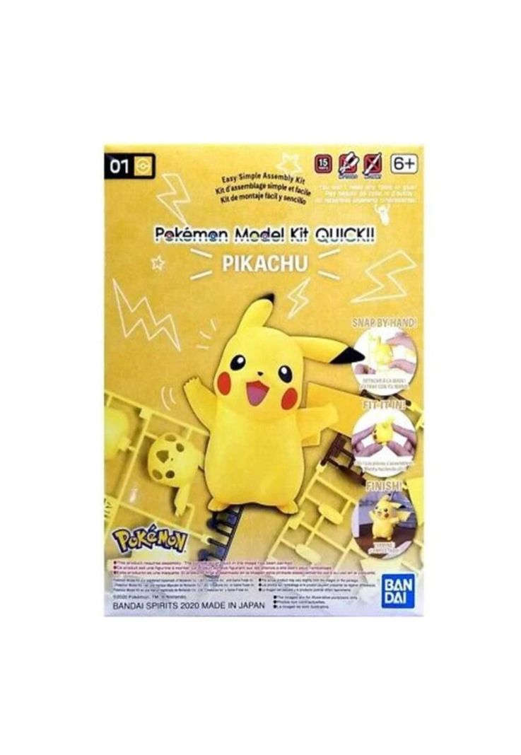 Pokémon Model Kit Quick Pikachu-0