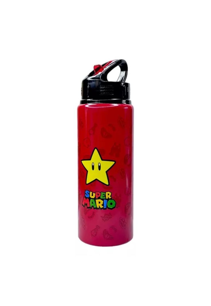 Botella Super Mario Juvenil Aluminio 710 ml-0