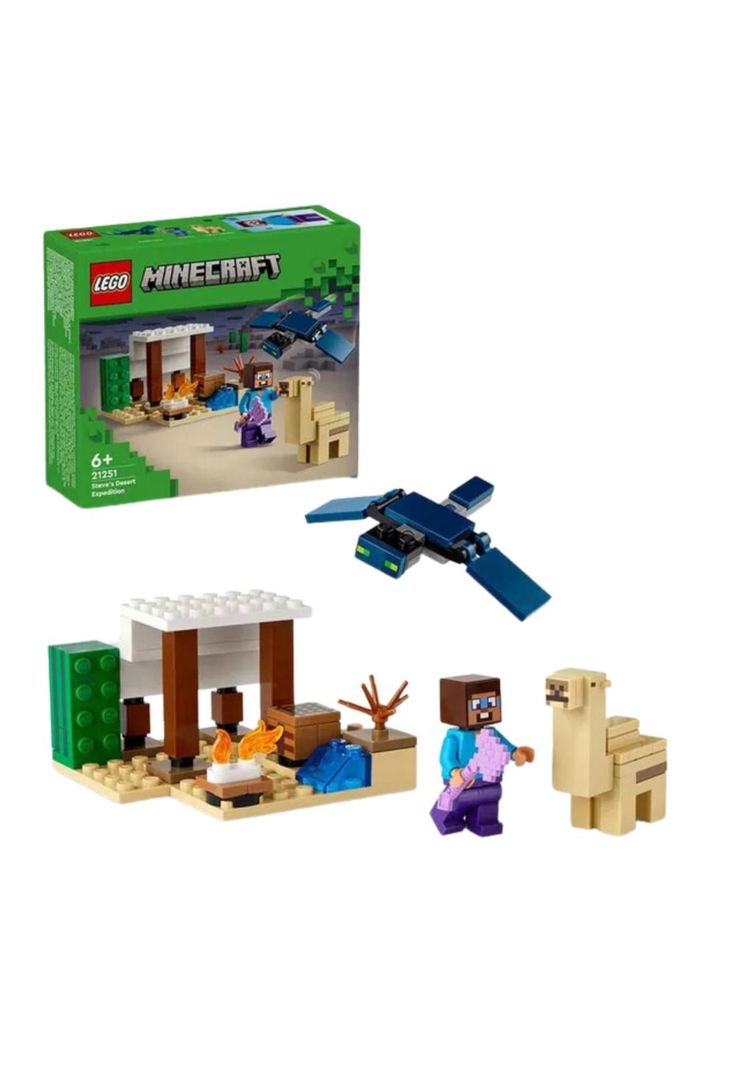 Lego La Expedición De Steve Al Desierto-1