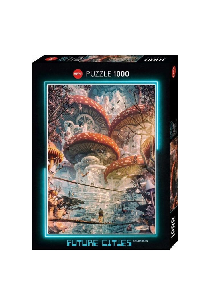 Puzzle Heye 1000 - Shroomland-0