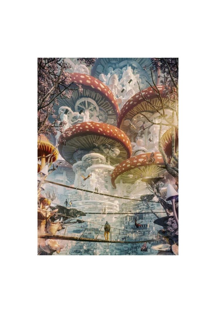 Puzzle Heye 1000 - Shroomland-1