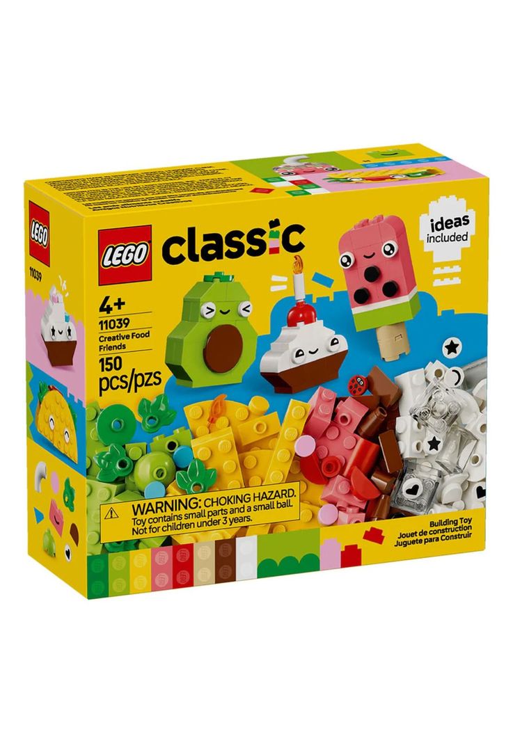 Lego Classic Amigos Nutritivos Creativos (11039)-0