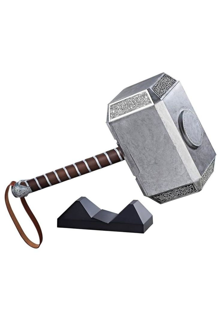 Marvel Legends Thor Hammer Mjolnir - Martillo Electrónico-1