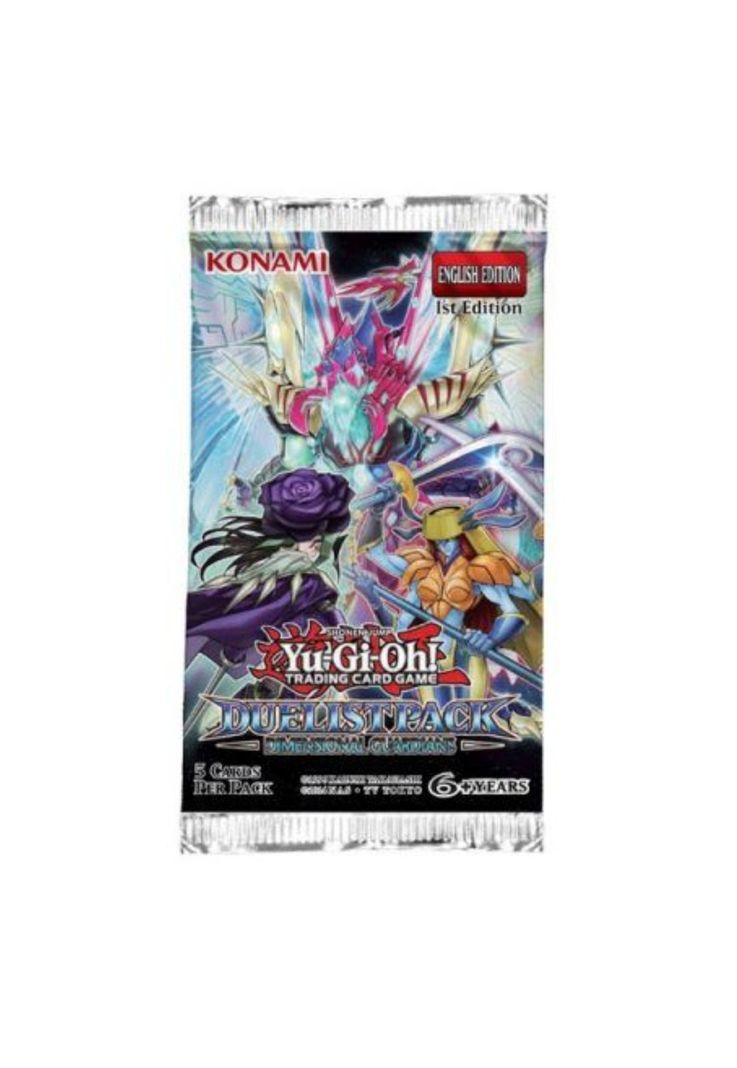 Yu-Gi-Oh! Duelist Pack: Dimensional Guardians Sobre Inglés-0