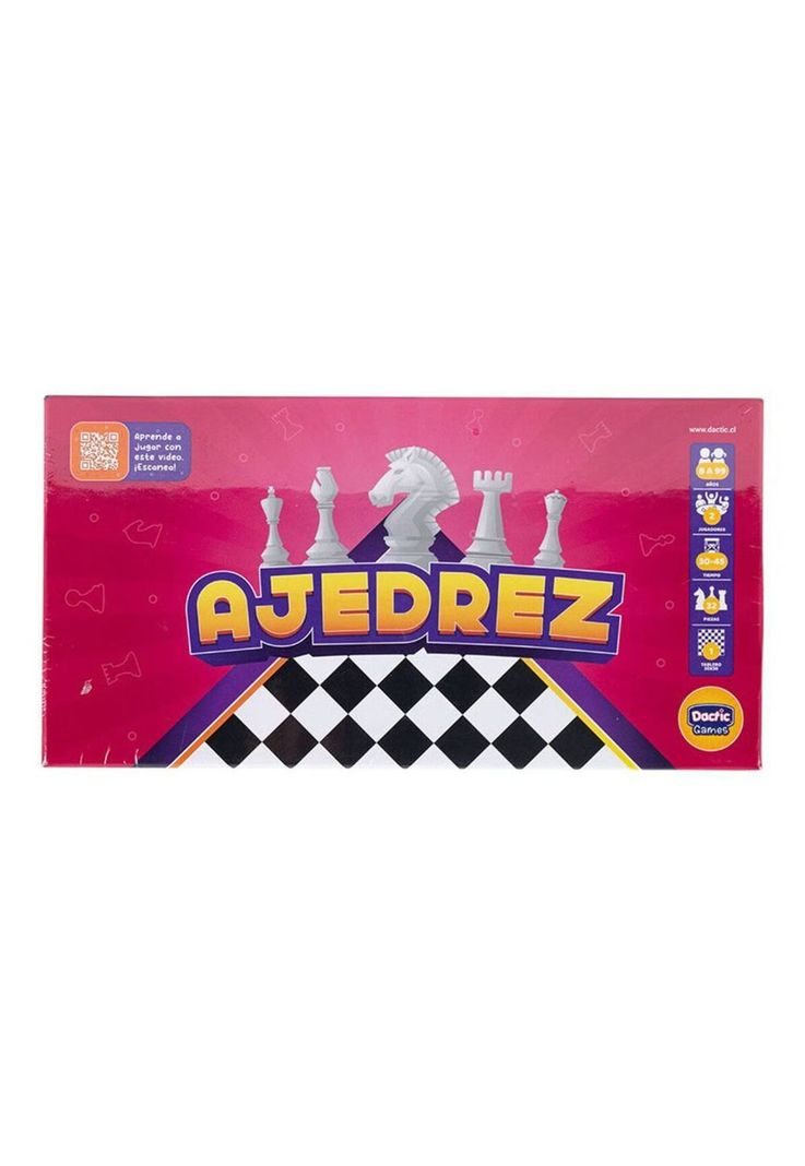 Ajedrez Dactic 30x30 Plástico-0