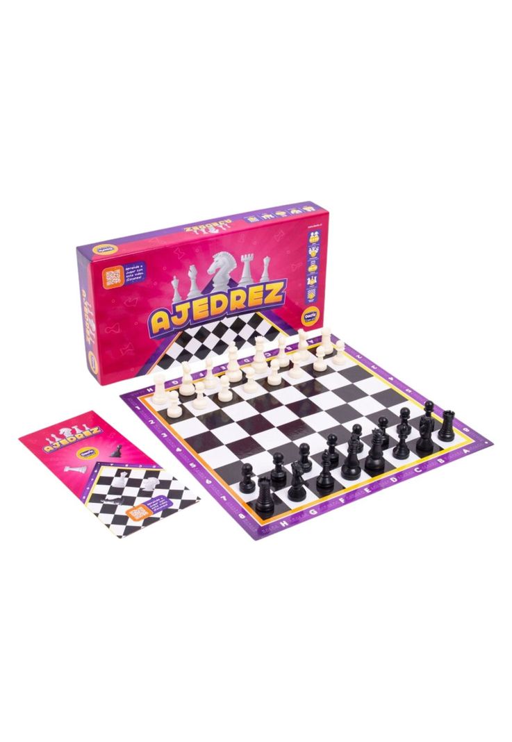 Ajedrez Dactic 30x30 Plástico-2