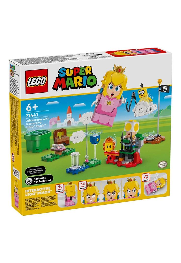 Lego Super Mario Aventuras Interactivas con Peach (71441)-0