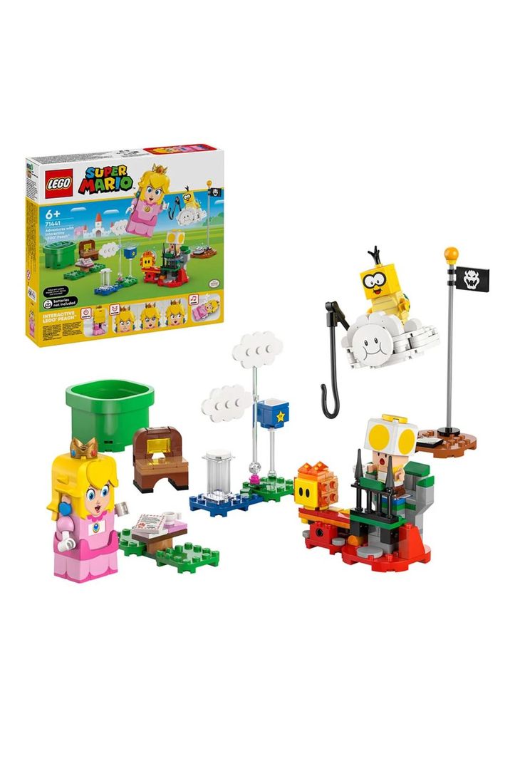 Lego Super Mario Aventuras Interactivas con Peach (71441)-1