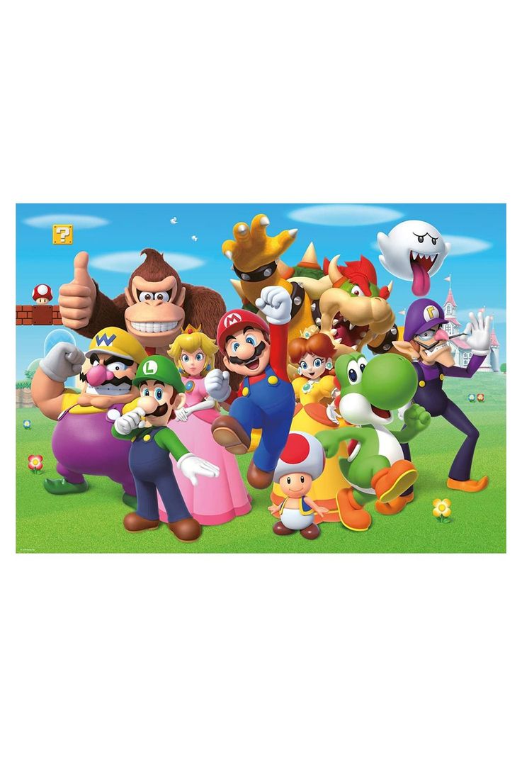 Rompecabezas Nintendo Super Mario 1000 Piezas-1