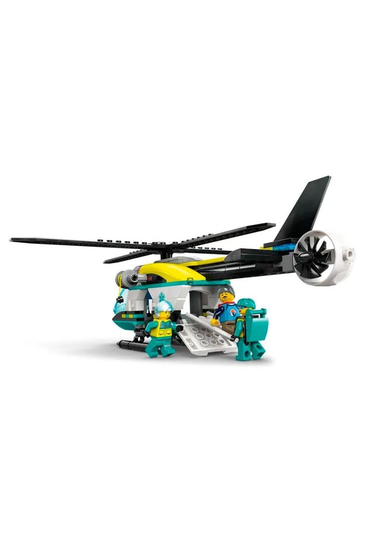 Lego Helicóptero de Rescate para Emergencias-1
