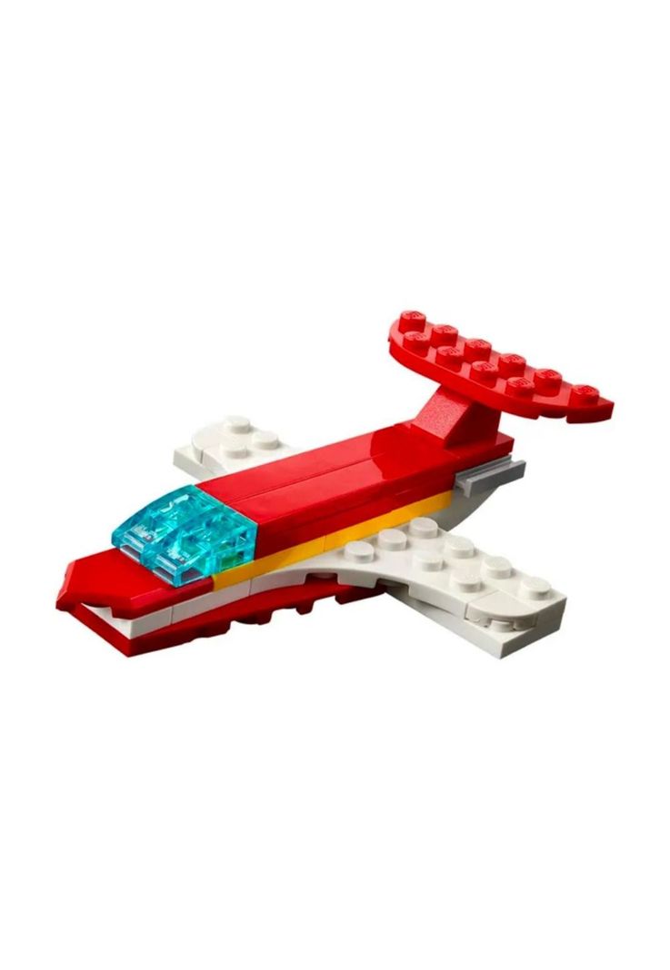 Lego Avión Rojo Clásico-2