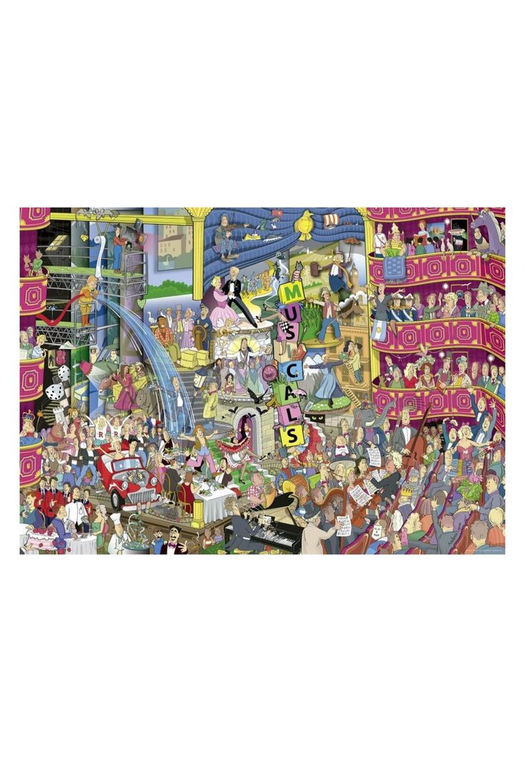 Puzzle Heye 1000 - Best of Musicals-1