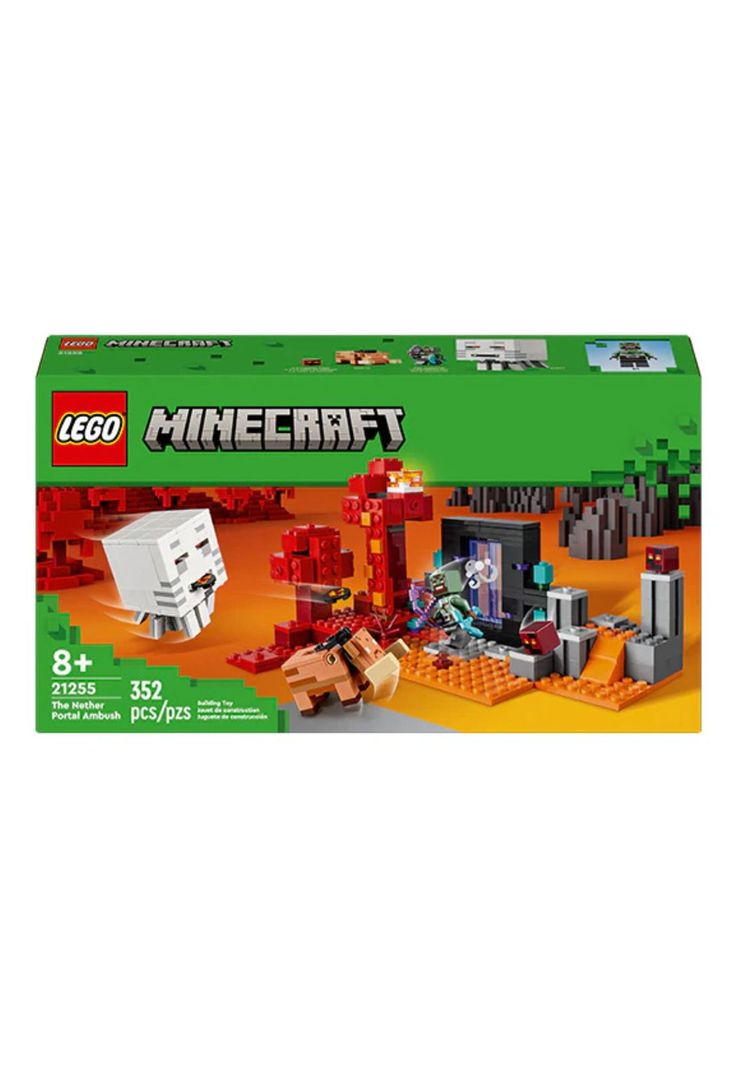 Lego Minecraft La Trampa del Portal del Inframundo (21255)-0
