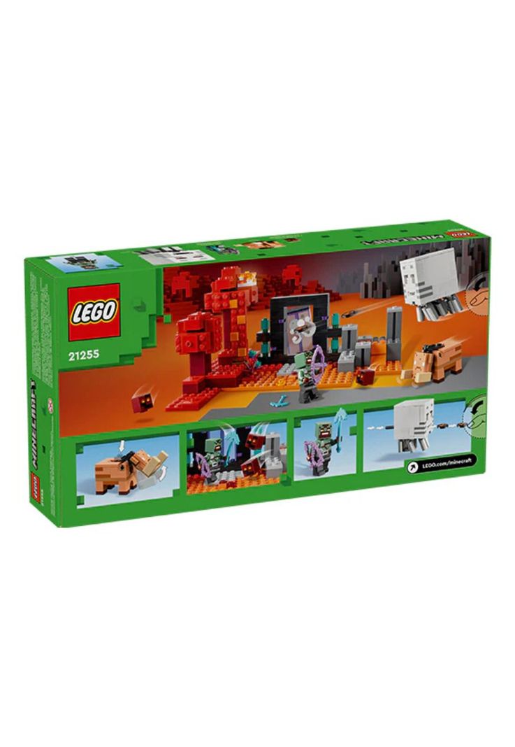 Lego Minecraft La Trampa del Portal del Inframundo (21255)-1