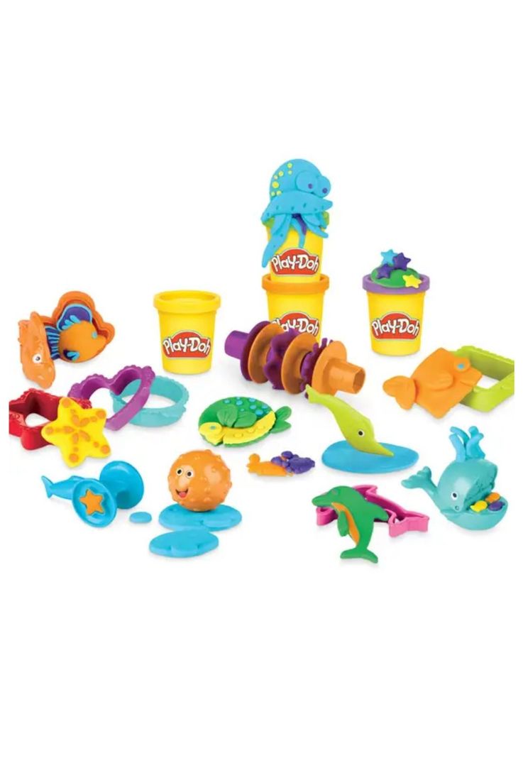 Play Doh Set De Herramientas Amigos del Mar-1