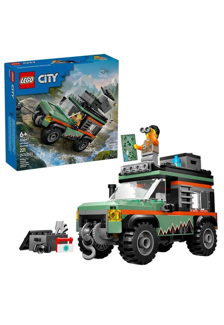 Lego City Todoterreno 4x4 de Montaña (60447)-2